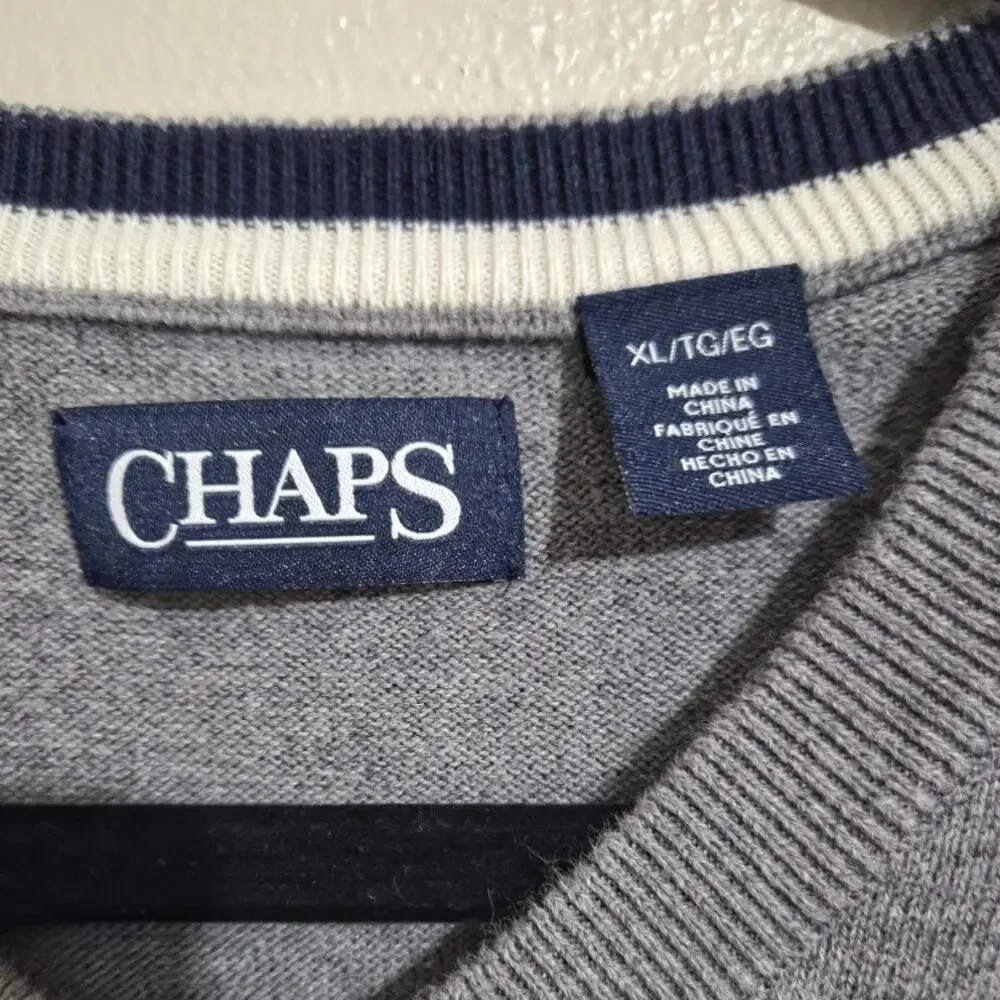 Chaps men gray